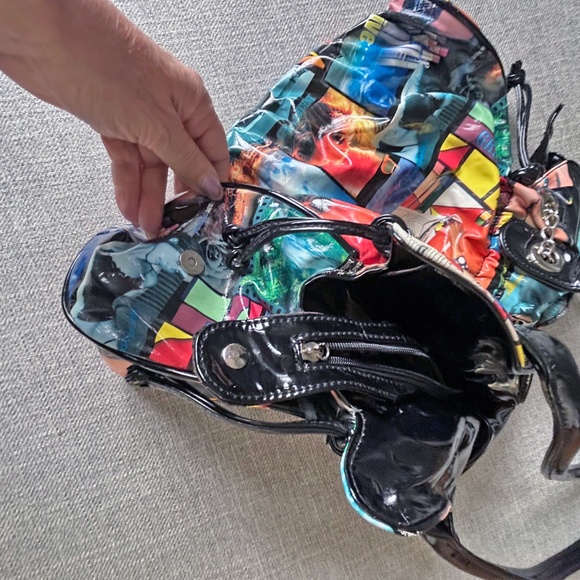 Vintage Temptations Vinyl Shoulder Magazine Bag Purse - Picture 8 of 10